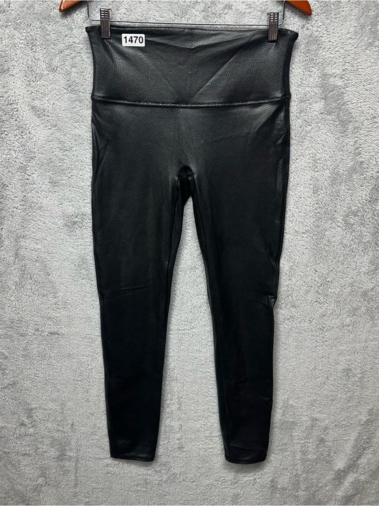SPANX Pants - Spanx Faux Leather Leggings Black High Rise Skinny Women’s Large